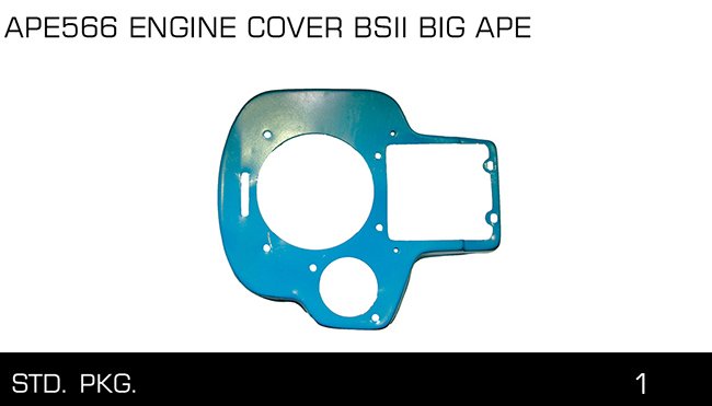 APE566 ENGINE COVER BSII BIG APE